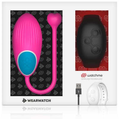 WEARWATCH EGG WIRELESS TECHNOLOGY WATCHME FUCHSIA / JET BLACK