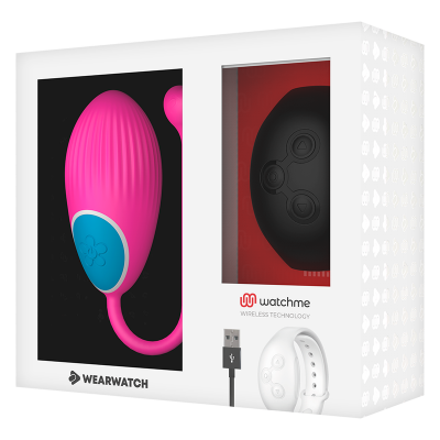 WEARWATCH EGG WIRELESS TECHNOLOGY WATCHME FUCHSIA / JET BLACK