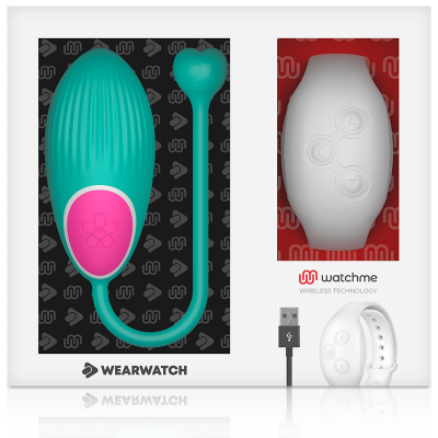 WEARWATCH EGG WIRELESS TECHNOLOGY WATCHME AQUAMARINE / SNOWY