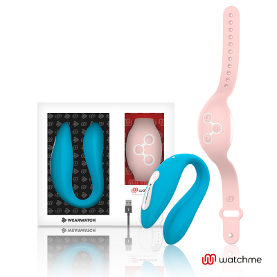 WEARWATCH DUAL PLEASURE WIRELESS TECHNOLOGY WATCHME INDIGO / ROSORAL