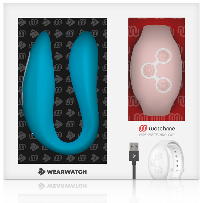 WEARWATCH DUAL PLEASURE WIRELESS TECHNOLOGY WATCHME INDIGO / ROSORAL