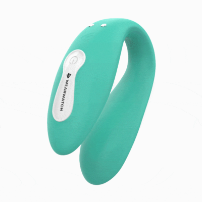 WEARWATCH DUAL PLEASURE WIRELESS TECHNOLOGY WATCHME AQUAMARINE / SNOWY