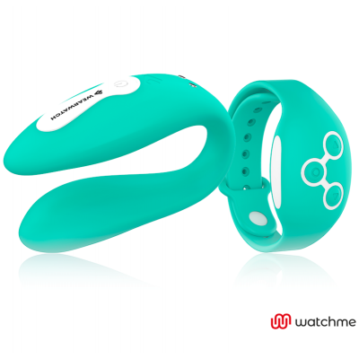 WEARWATCH DUAL PLEASURE WIRELESS TECHNOLOGY WATCHME LIGHT GREEN