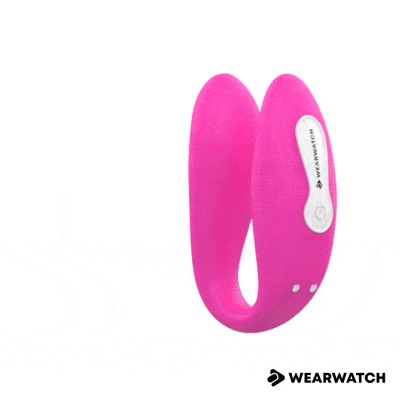 WEARWATCH DUAL PLEASURE WIRELESS TECHNOLOGY WATCHME FUCHSIA / AQUAMARINE