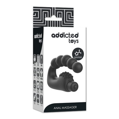 ADDICTED TOYS ANAL MASSAGER PROSTÁTICO COM VIBRAÇÃO