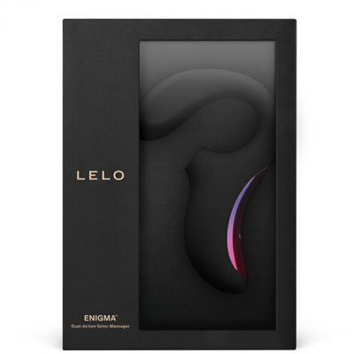 LELO  ENIGMA DUAL STIMULATION SONIC MASSAGER BLACKRETO