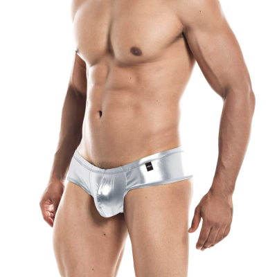 CUT4MEN - CHEEKY BRIEF SILVER S