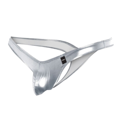 CUT4MEN - POUCH ENHANCING THONG SILVER S