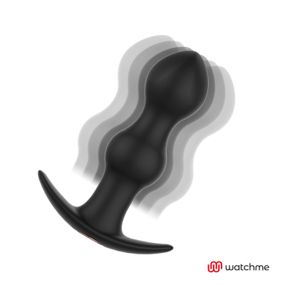 PLUGUE DE CONTROLE REMOTO AMBIGUO WATCHME VIBRADOR ANAL DE TIBERIO