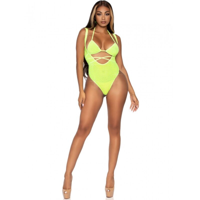 LEG AVENUE BIKINI TOPO E BODYSUIT ONE SIZE