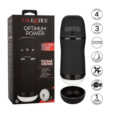 CALEX OPTIMUM POWER STROKER VIBRAÇÃO E FUNÇÕES DE SUCÇÃO