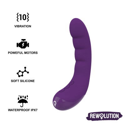 REWOLUTION REWOCURVY RECHARGEABLE FLEXIBLE VIBRATOR