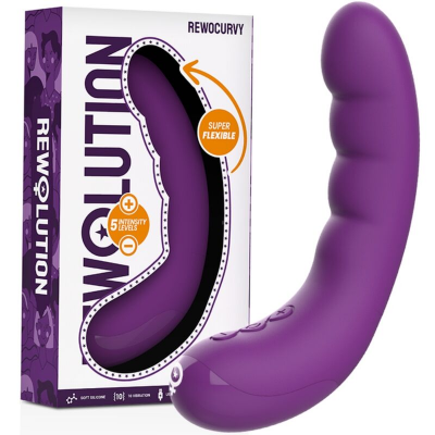 REWOLUTION REWOCURVY RECHARGEABLE FLEXIBLE VIBRATOR