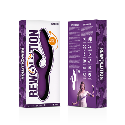 REWOLUTION REWOFUN VIBRADOR FLEXÍVEL COM COELHO