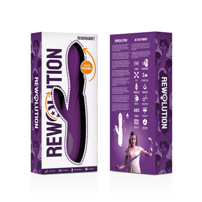 REWOLUTION REWORABBIT VIBRADOR FLEXÍVEL COM COELHO