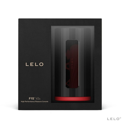 LELO F1S V2 MASTURBADOR CON TECNOLOGIA SDK - VERMELHO E PRETO