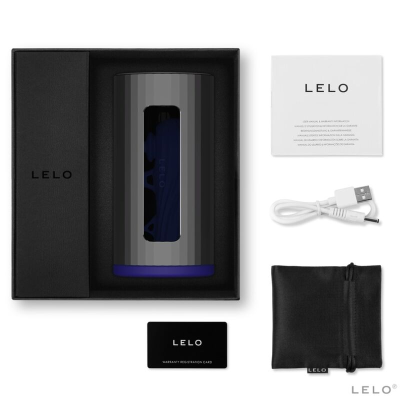 LELO F1S V2 MASTURBADOR CON TECNOLOGIA SDK - VERMELHO E PRETO - PISTOLA E MEIA-NOITE AZUL