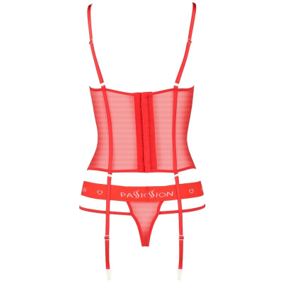 PASSION KYOUKA CORSET - RED S / M