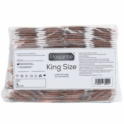 PASANTE PRESERVATIVOS KING SIZE BAG 144 UNIDADES