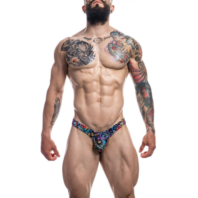 CUT4MEN - POUCH ENHANCING THONG - TATTOO S