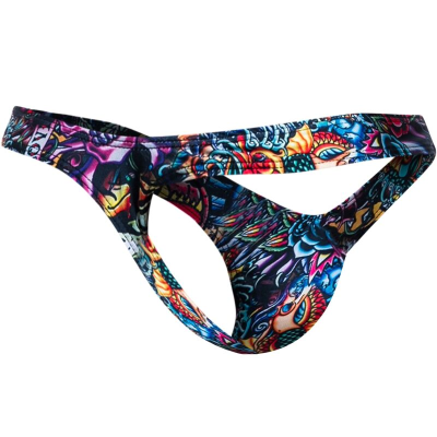 CUT4MEN - POUCH ENHANCING THONG - TATTOO M