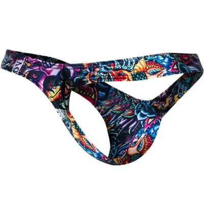 CUT4MEN - POUCH ENHANCING THONG - TATTOO L