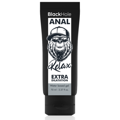 BLACK HOLE WATER BASE GEL ANAL DILATION 70 ML