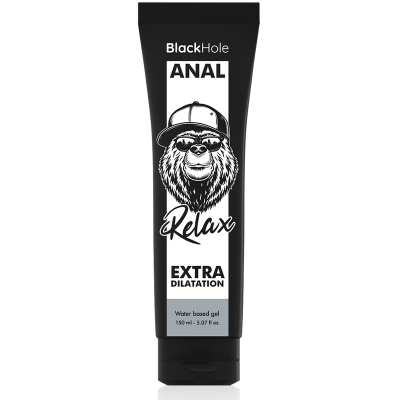 BLACK HOLE WATER BASE GEL ANAL DILATION 150 ML