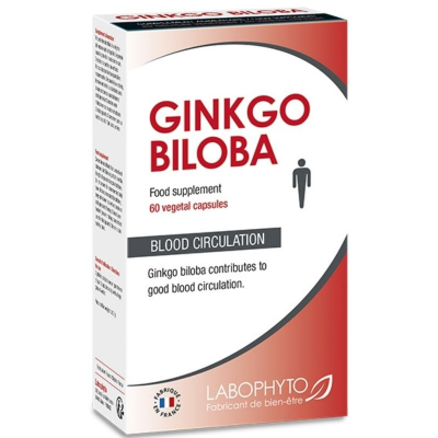 GINKGO BILOBA SUPLEMENTO ALIMENTAR CIRCULAÇÃO SANGUÍNEA 60 CAP