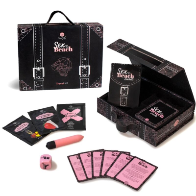 SECRETPLAY SEX ON THE BEACH TRAVEL KIT (ES / EN / DE / FR / NL / PT)