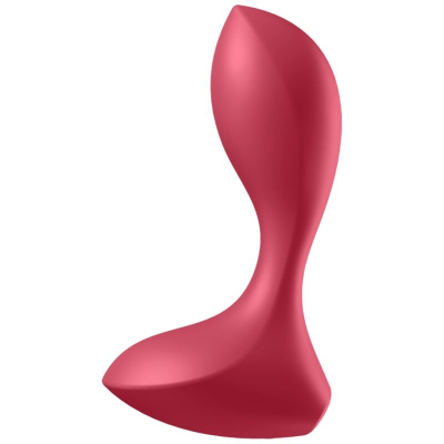 SATISFYER BACKDOOR LOVER VIBRATING PLUG - VERMELHO