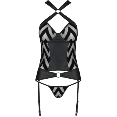 PAIXÃO HIMA CORSET ECO COURO S / M