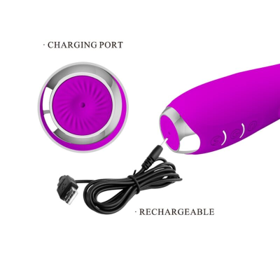 FUNÇÃO ROTATIVO DO VIBRADOR PRETTY LOVE Molly RECARREGÁVEL