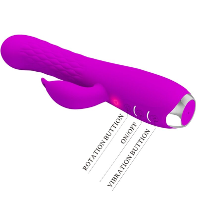 FUNÇÃO ROTATIVO DO VIBRADOR PRETTY LOVE Molly RECARREGÁVEL