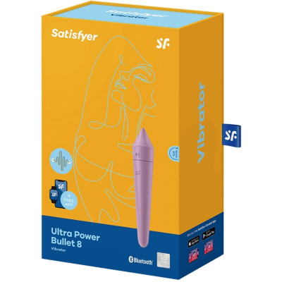 SATISFYER ULTRA POWER BULLET 8 - LILAC