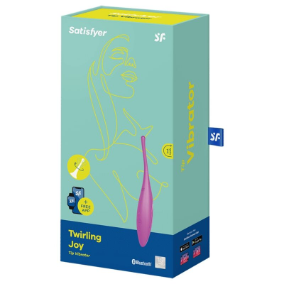 SATISFYER TWIRLING ALEGRIA CLIT PONTA ESTIMULANTE - FÚCHSIA