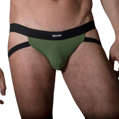 MACHO MX22V JOCKSTRAP - VERDE XL