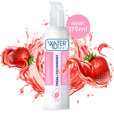 LUBRIFICANTE À BASE DE ÁGUA WATERFEEL MORANGO 175 ML