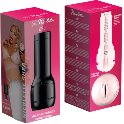 KIIROO KEON + FEEL NICOLETTE SHEA STROKER + AQUA QUALITY LUBE 50 ML