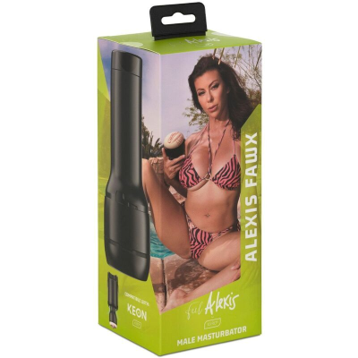 KIIROO KEON + ALEXIS FAWX STROKER + AQUA QUALITY LUBE 50 ML