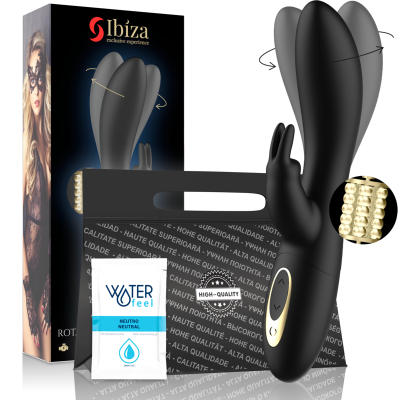 IBIZA ROTATING RABBIT VIBRATOR