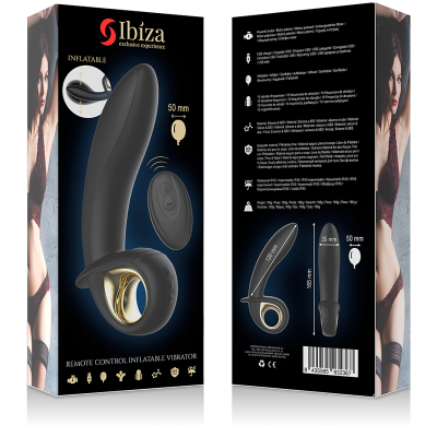 IBIZA REMOTE CONTROL INFLATABLE VIBRATOR