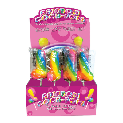 PRIDE - RAINBOW COCK LOLLIPOP LGBT