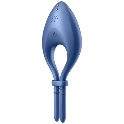 VIBRADOR DE ANEL DE BULLSEYER SATISFYER - AZUL