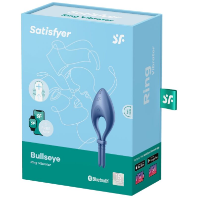 VIBRADOR DE ANEL DE BULLSEYER SATISFYER - AZUL