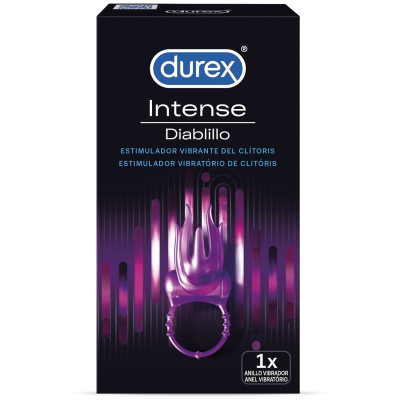 ANEL PÊNIS VIBRANTE DUREX INTENSE DIABILLO