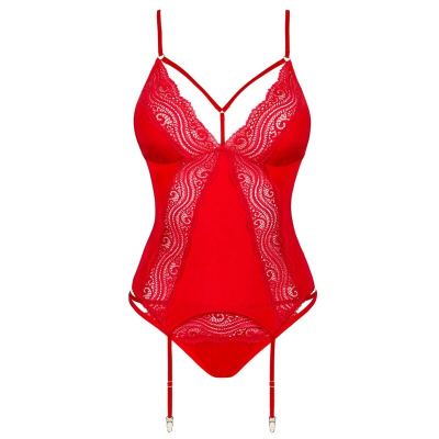 OBSESSIVE - DIYOSA CORSET E THONG XS/S