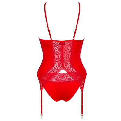 OBSESSIVE - DIYOSA CORSET E THONG XS/S