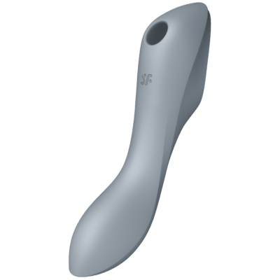 SATISFYER CURVY TRINITY 3 AIR PULSE VIBRADOR - CINZA