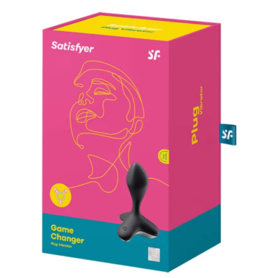 VIBRADOR SATISFYER GAME CHANGER PLUG - PRETO